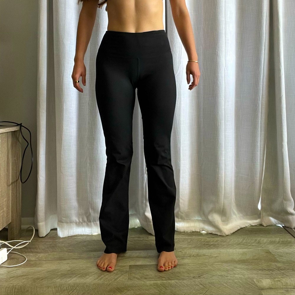 Women’s Flare Black Yoga Pants